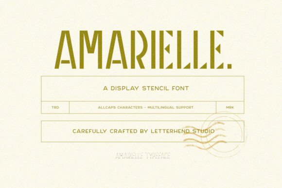Amarielle: A Strategic Typography Choice for Bold Brand Positioning