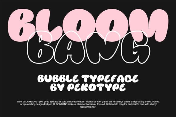 BLOOMBANG: Your Ticket to Bold, Bubbly Design with a Y2K Edge