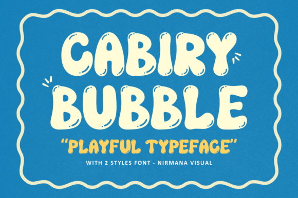Cabiry Bubble: A Playful Font for Creative Projects