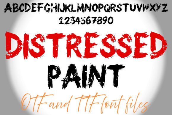 Distressed Paint: A Practical Guide to Using Weathered Typography