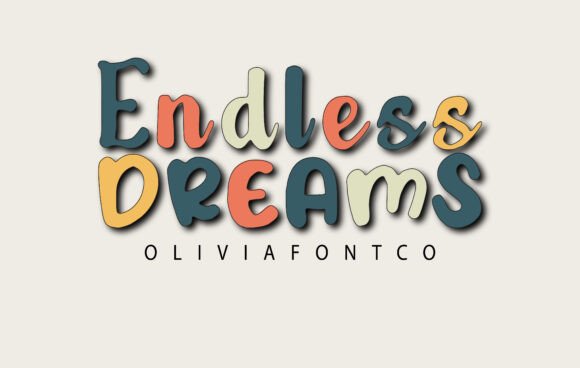 Endless Dreams: A Versatile Typeface for Professional Design Workflows