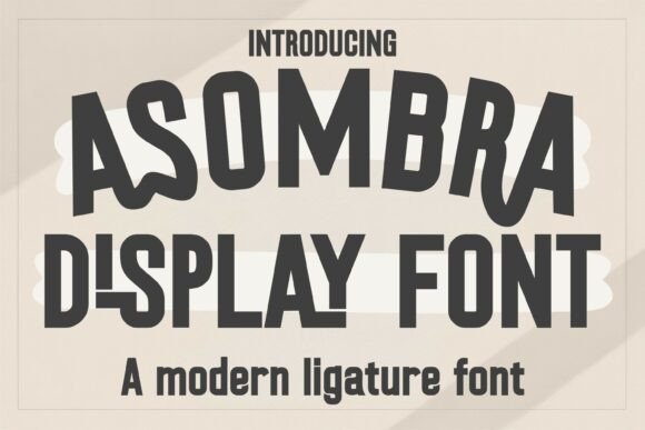 Evaluating the Asombra Font for Design Projects