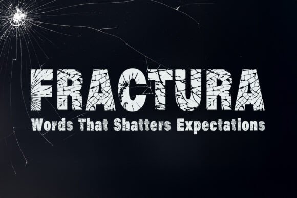 Fractura: The Cracked Font That Adds Edge to Modern Design