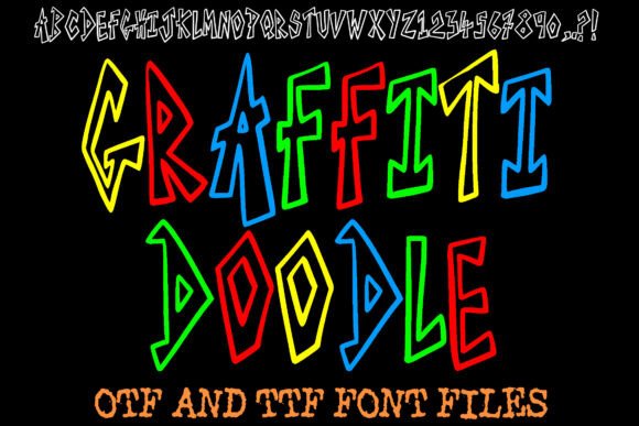Graffiti Doodle: Bold Urban Typography