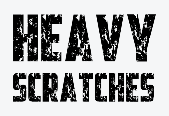 Heavy Scratches: The Bold Grunge Typeface for Edgy Designs