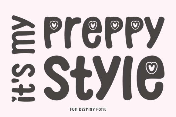 It's My Preppy Style: The Tidy Script-Chunky Font for Modern Creators