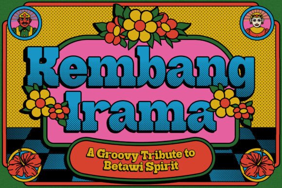 Kembangirama Regular: A Bold Tribute to Betawi Culture in Modern Design
