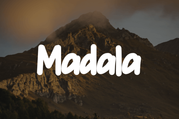 Madala: A Versatile Font for Dynamic Clothing Design