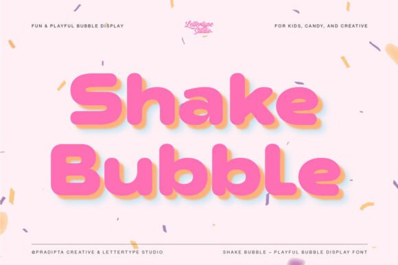 Shakebubble Regular: The Playful Typeface That Brings Designs to Life