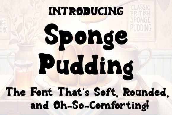 Sponge Pudding: A Typography Solution for Warm and Inviting Brand Identities