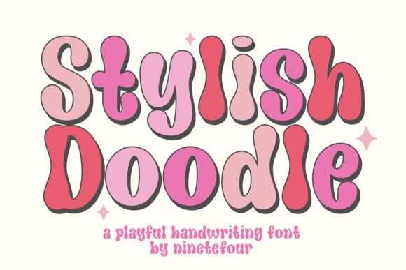 Stylish Doodle: A Groovy Font for Modern Creators