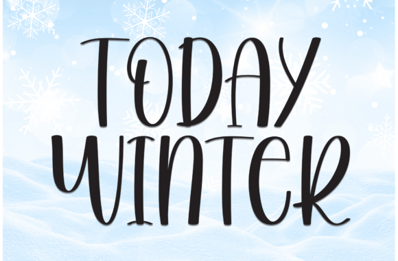Today Winter: A Balanced Evaluation of the Display Font